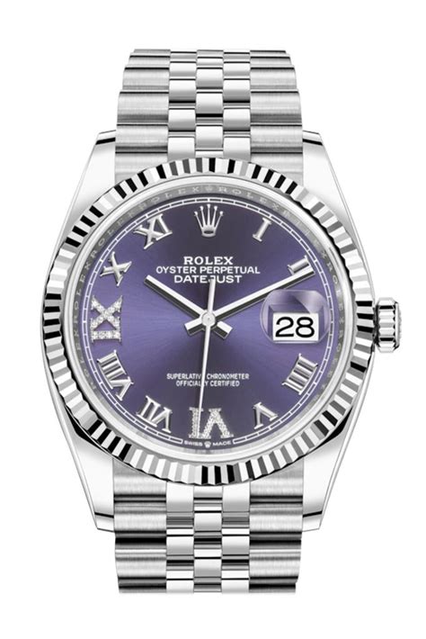 rolex dj costo|Rolex Datejust 36 126234 Purple 2022  .